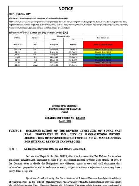 RDO No. 41 .